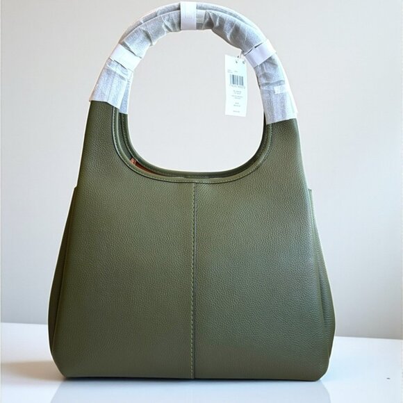 Coach Large Lana Shoulder Bag Olive Green with Gold Hardware - Picture 6 of 12